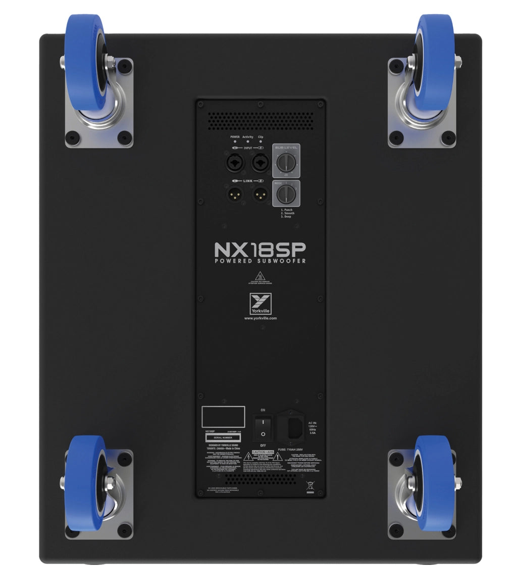 Yorkville NX18SP NX 18” Powered Subwoofer