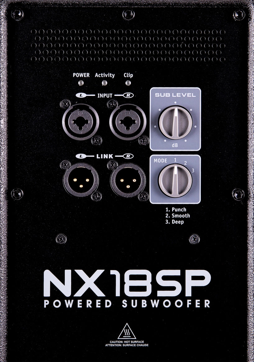 Yorkville NX18SP NX 18” Powered Subwoofer