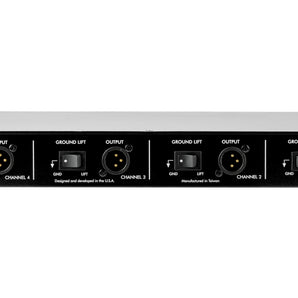ART PDB4 4-Channel Passive Rackmount DI