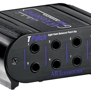 ART TPATCH 8-point 1/4 inch TRS Balanced Patchbay
