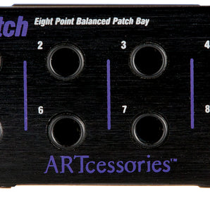 ART TPATCH 8-point 1/4 inch TRS Balanced Patchbay