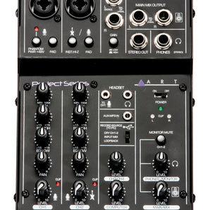 ART USBMIX4 4 Channel USB Recording Mixer