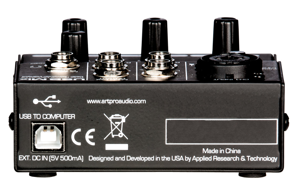ART USBMIX Mini USB Recording Mixer