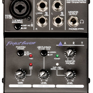 ART USBMIX Mini USB Recording Mixer