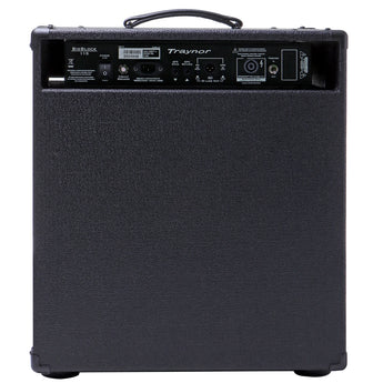 Traynor BB115 400 Watt Lightweight Bass Combo amplifier with large speaker grill for bass performance.