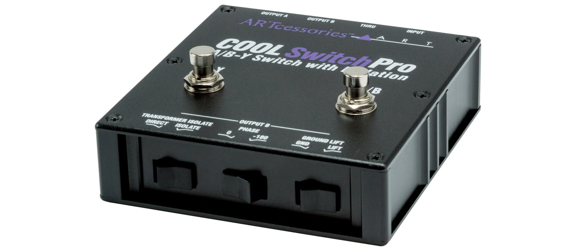 ART COOLSWITCHPRO A/B/Y Amplifier Switching Pedal
