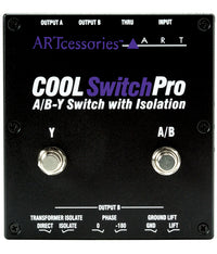 Thumbnail for ART COOLSWITCHPRO A/B/Y Amplifier Switching Pedal