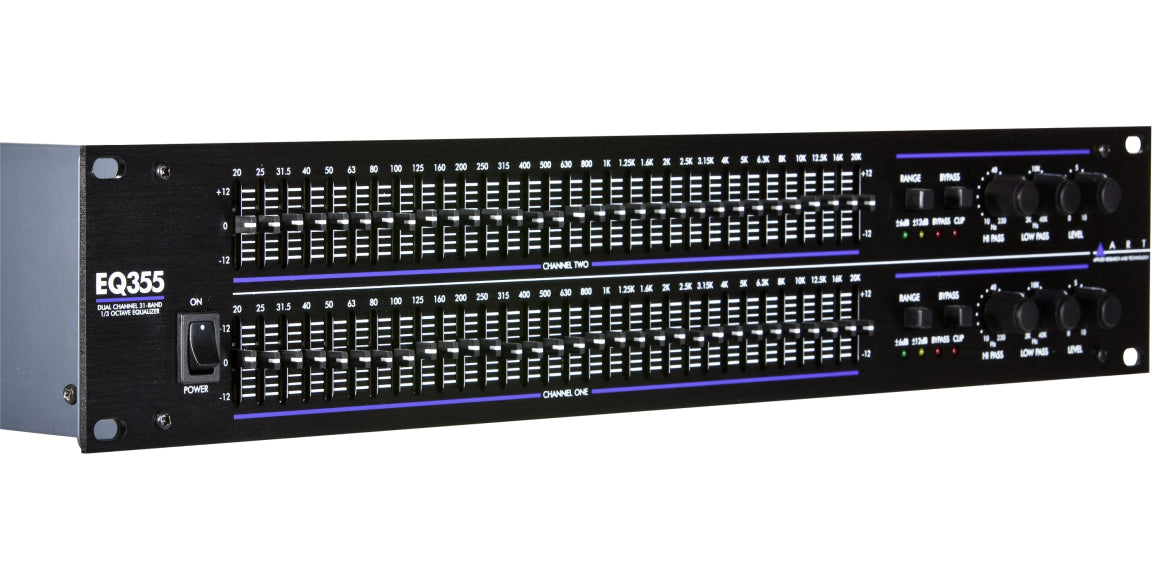 ART EQ355 Dual 31-Band Graphic EQ
