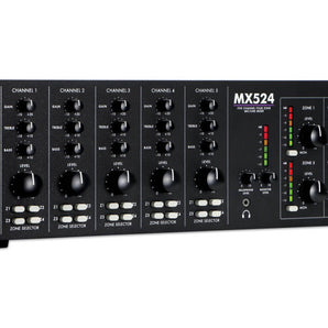 ART MX524 Five Channel Four Zone Mixer