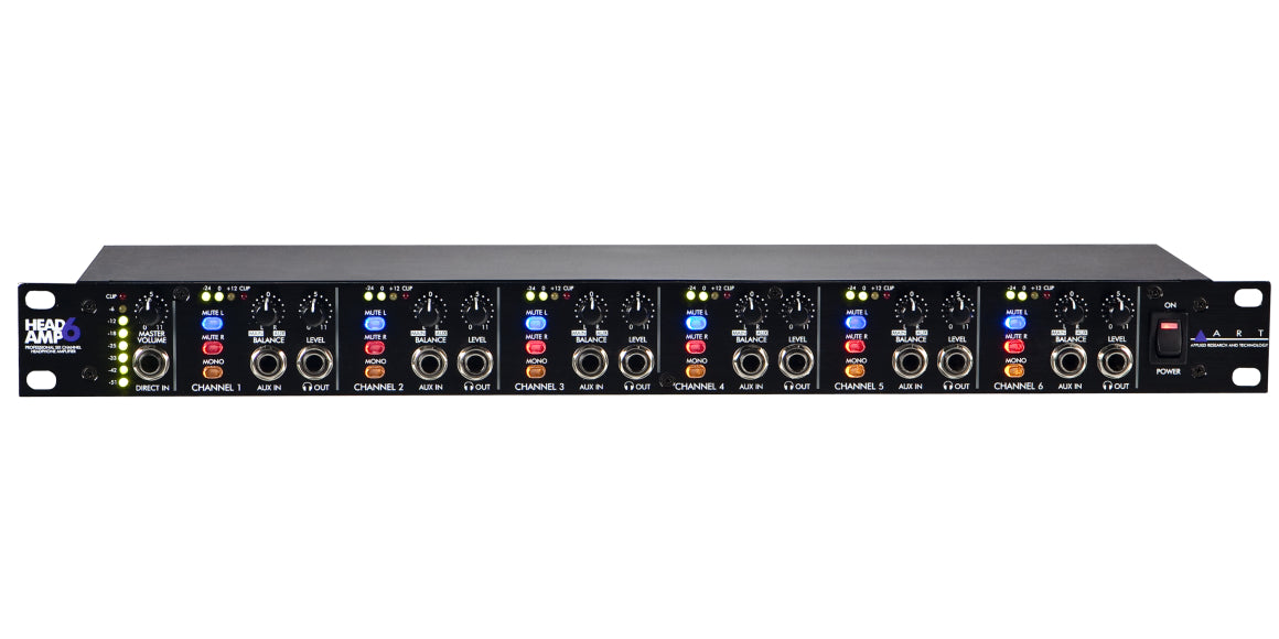 ART HEADAMP6 6-Channel Headphone Amplifier