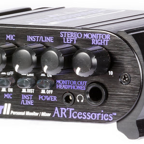 ART MYMONITORII Personal Headphone Monitor Mixer