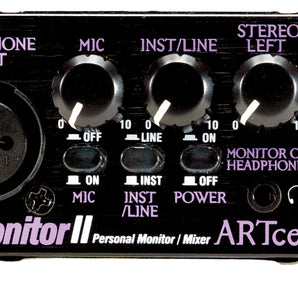 ART MYMONITORII Personal Headphone Monitor Mixer