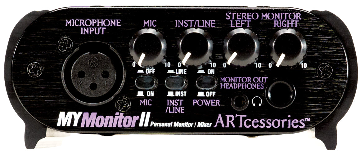 ART MYMONITORII Personal Headphone Monitor Mixer