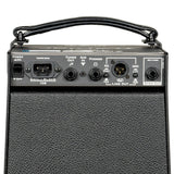 Traynor SB106 100 Watt Micro Bass Combo amplifier with controls and black finish for superior sound quality.