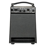 Traynor SB106 100 Watt Micro Bass Combo amplifier with controls and black finish for superior sound quality.