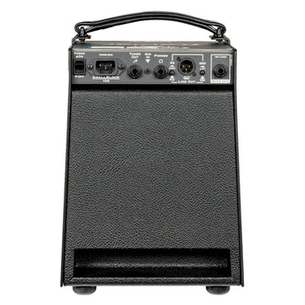 Traynor SB106 100 Watt Micro Bass Combo amplifier with controls and black finish for superior sound quality.