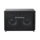 Traynor TC210 2 x 10-inch Bass Extension Cabinet – 400 Watts front view with black finish and speaker grilles