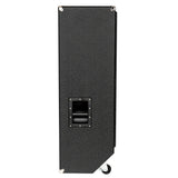Traynor TC810 bass extension cabinet front view with black grille and logo, designed for powerful sound delivery.