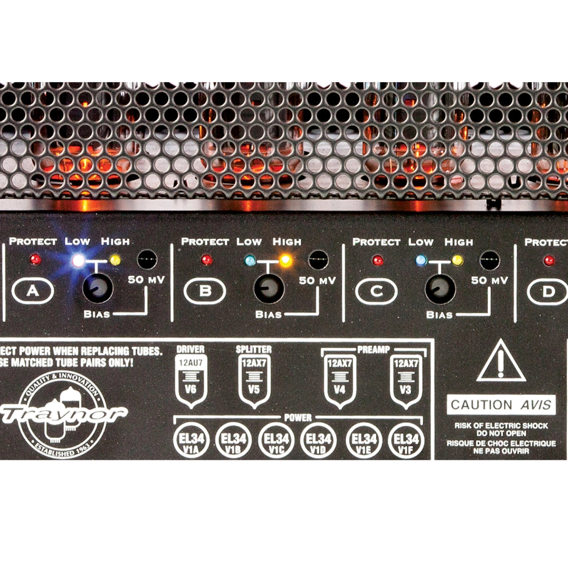 Traynor YBA300 300 Watt Tube Bass Head