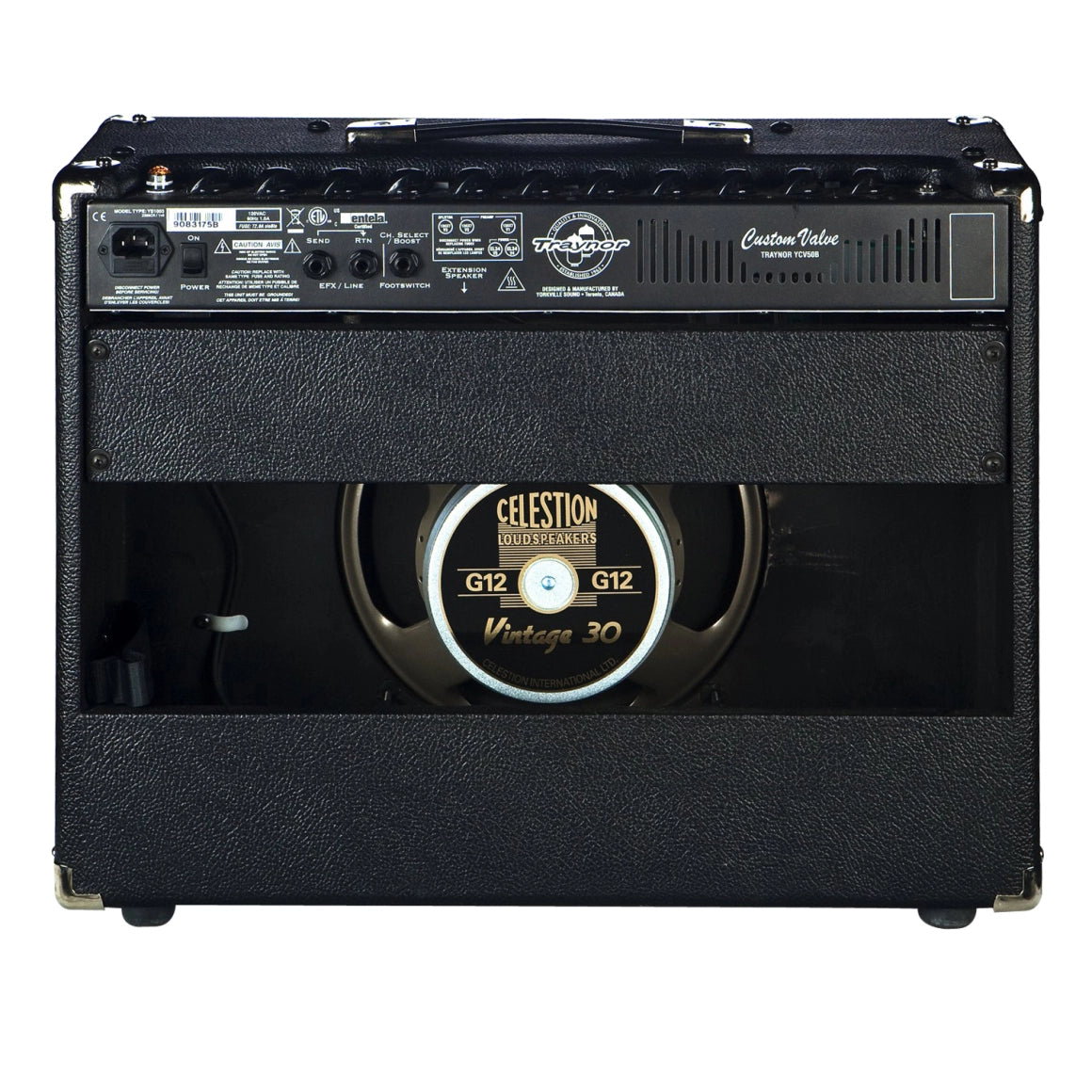 Traynor YCV50B 50 Watt All-tube Guitar Combo – Black