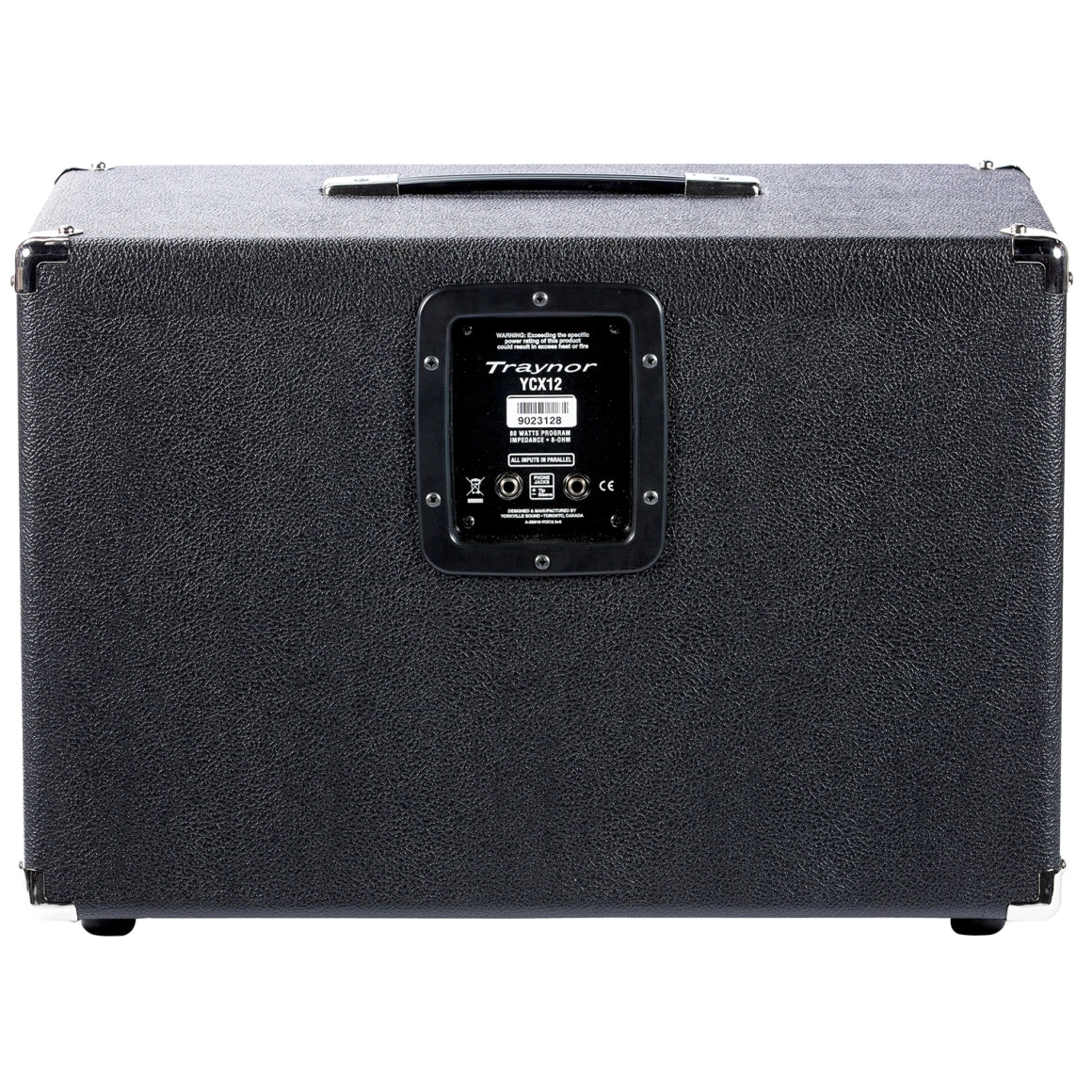 Traynor YCX12 1 x 12-inch Guitar Extension Cabinet -80 Watts