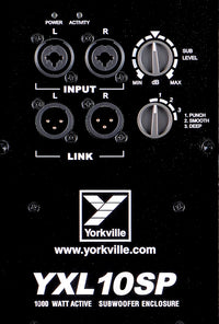 Thumbnail for Yorkville YXL10SP YXL 10” Powered Subwoofer