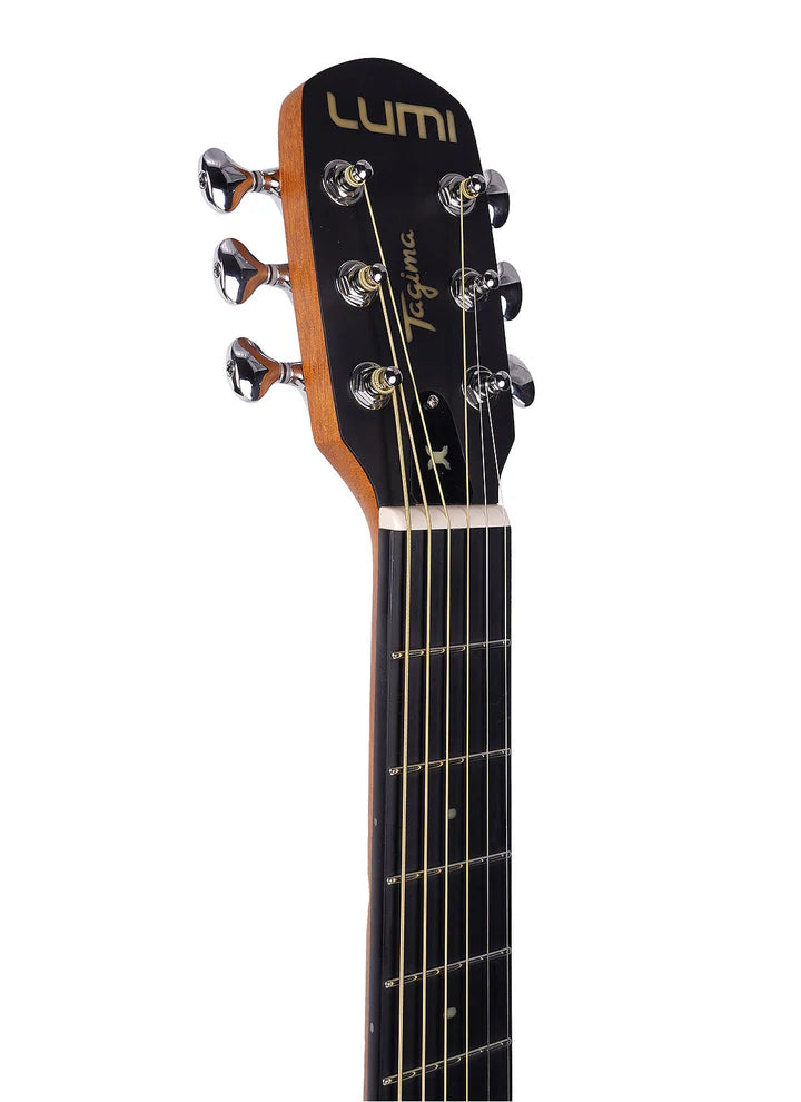 Tagima LUMI - X BKS Acoustic Guitar - Black Sparkle