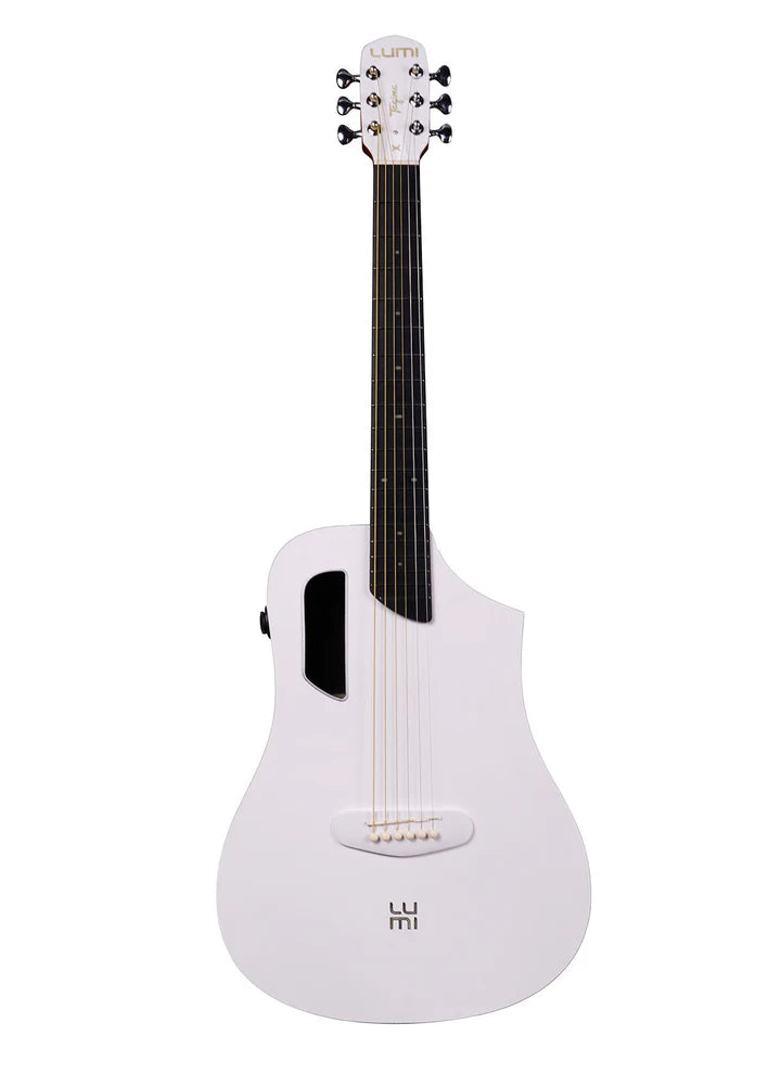 Tagima LUMI - X WHS Acoustic Guitar - White Sparkle