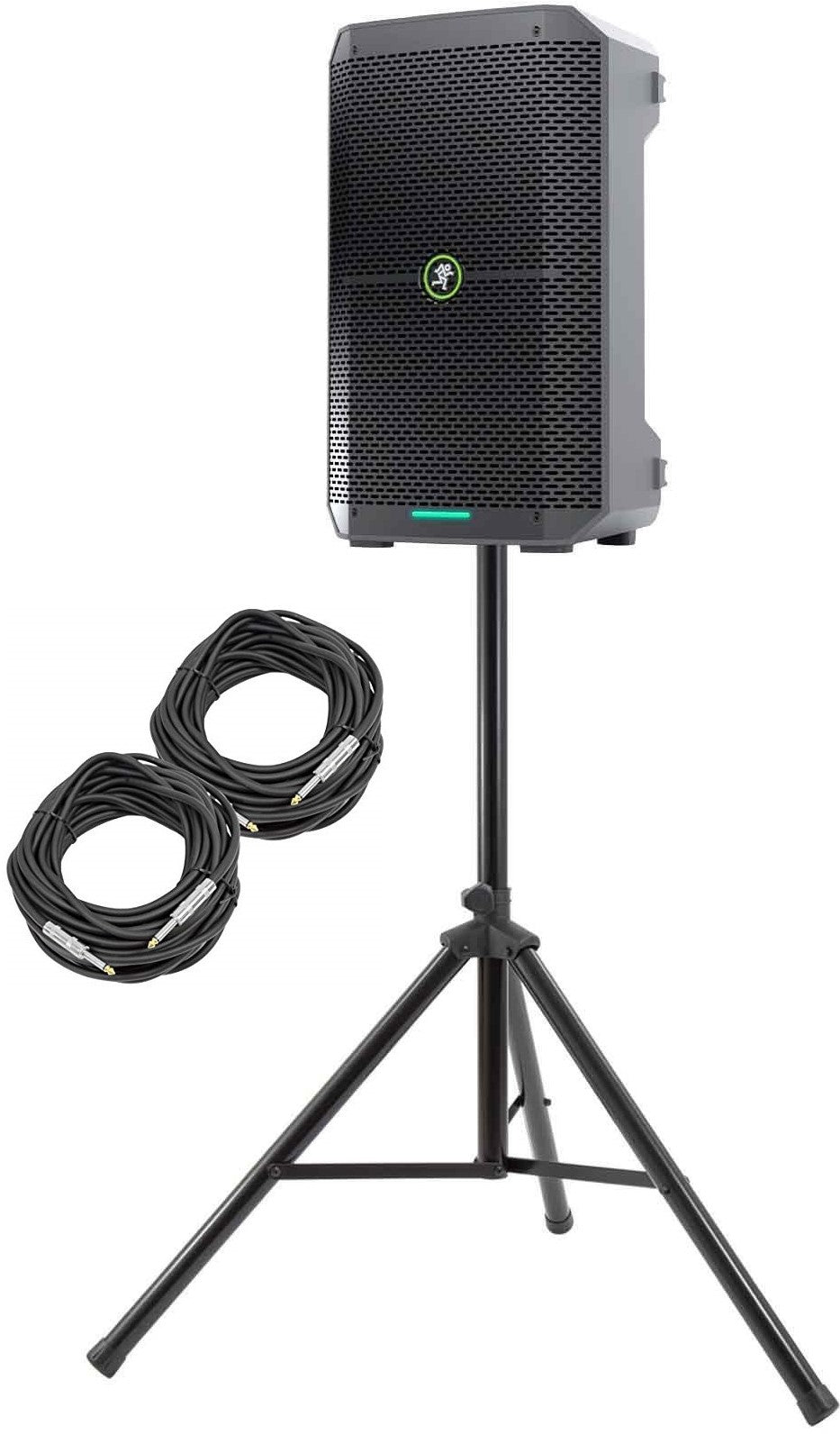 Mackie Thump GO 8" Portable Battery-Powered Loudspeaker +Stand + 2 Cable