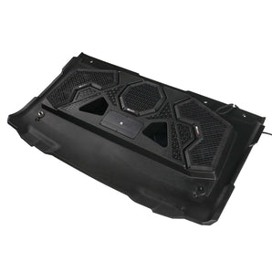 MB Quart MBQRG2-S6R 500 Watt 6 Speaker Compatible Fits for Polaris RANGER Audio Roof with 3.5 Inch LCD Source Unit