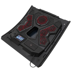 MB Quart MBQRT2-S7R 500 Watt 7 Speaker Polaris RZR Trail Audio Roof with 7 Inch LED Source Unit and 32 Inch Light Bar