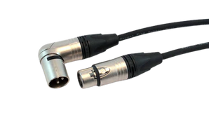 Yorkville MC-25N90M Standard Series 90 Degree Male Microphone Cable - 25 ft