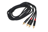 Thumbnail for Yorkville LP210RR Premium Dual RCA to RCA Cable - 10 Feet