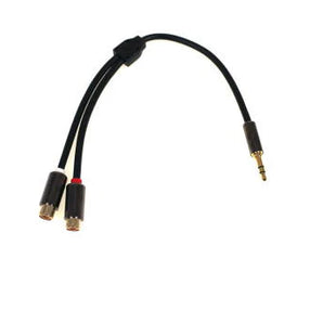 Yorkville LP237Y Premium 1/8 TRS To 2 RCA Female