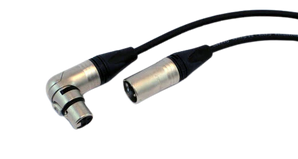 Yorkville MC-25N90F Standard Series Microphone Cable - 90 Degree Female - 25 Feet