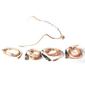 Apex APEX570T Lightweight Condenser Headset Microphone – Tan