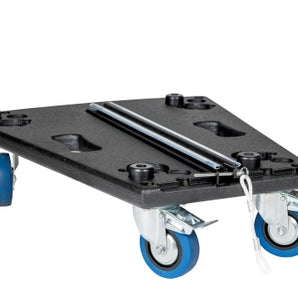 Yorkville SADOLLY1 Wooden Dolly with Casters for Synergy Array Cabinets