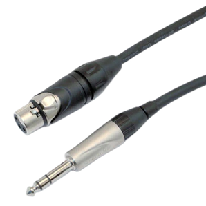Yorkville PC-15XPSDLX DLX Series Balanced XLR-F to TRS Cable - 15 Feet