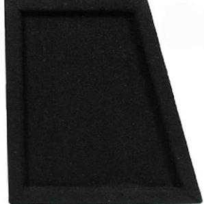 Absolute MDHF10  10" Dual Universal Sealed Enclosure Hatchback Angled Box