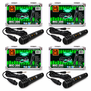 4 MR DJ MIC300 Professional Handheld Uni-Directional Dynamic Microphone