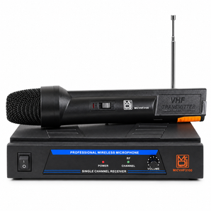 MR DJ MICVHF3100 Wireless Dual-Channel Handheld design Microphone System