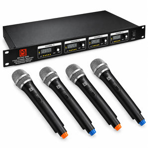 Mr Dj MICVHF-8500 Professional Vhf Wireless Microphone System Digital Receiver