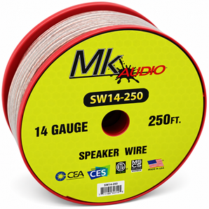 Mk Audio SW14-250 14 Gauge 250FT Spool Speaker Wire