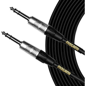 Mogami MCP SS 01 CorePlus 1/4-inch TRS Male to 1/4-inch TRS Male Cable - 1 foot
