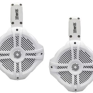 2 Pair Absolute MPS65W Marine RV 6.5" 200W RMS Wake Tower POD Enclosure Speaker