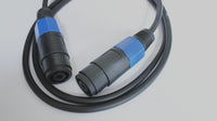 Thumbnail for MR DJ CSFSF50 50 Feet PRO PA DJ Speakon Female to Speakon Female Speaker Cable
