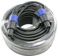 Thumbnail for Mr. Dj CSMSM100 Speakon Male to Speakon Male 100-Feet Speaker Cable