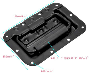 Heavy Duty Black Flight Case Speaker Cabinet Handle