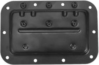 Thumbnail for 2 MR DJ HR100B Spring Loaded Recessed Handle Spring Loaded Recessed Heavy Duty Black Flight Case Speaker Cabinet Handle