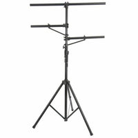 Thumbnail for MR DJ LS-360 Heavy-Duty Portable DJ Light Stand w/ Two Fixture Arms & T-Bar